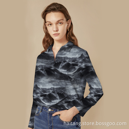 Superfine Fabric Floral Print Fabric Elegant shirt cloth